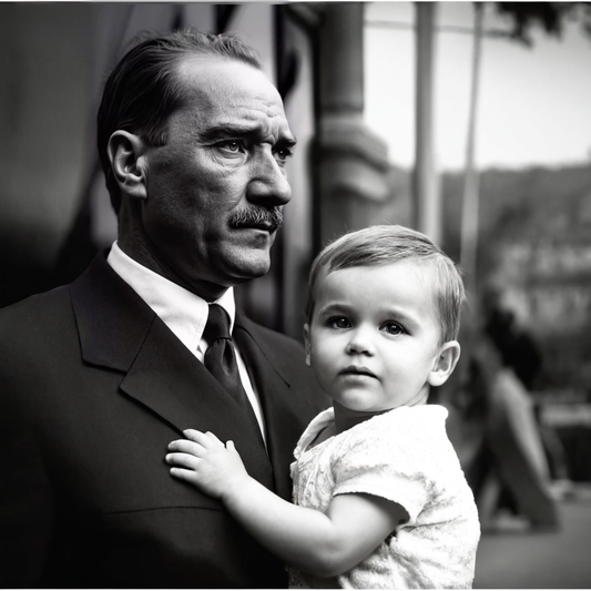 1924 Ankara Atatürk ve Çocuk